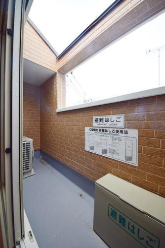 フォレックスコート本蓮沼 ベランダ